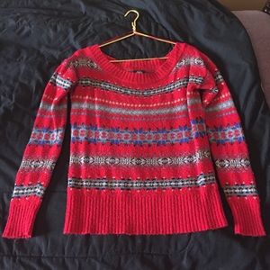🌷 3 for $18 🌷 Red Fair Isle Sweater